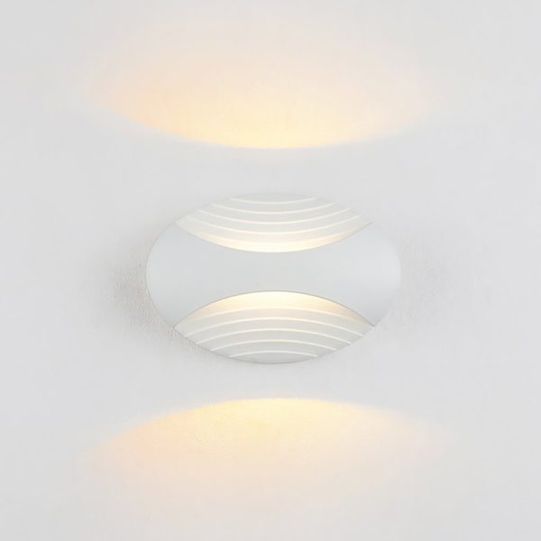 Nordic Minimalist Creative Waterproof LED Background Wall Sconces - Image 7
