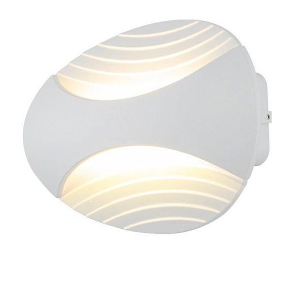 Nordic Minimalist Creative Waterproof LED Background Wall Sconces - Image 4
