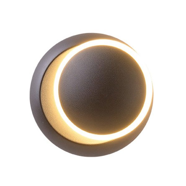 Nordic Minimalist LED Rotatable Round Wall Lights for Living Room Dining Room Cafe - Image 7