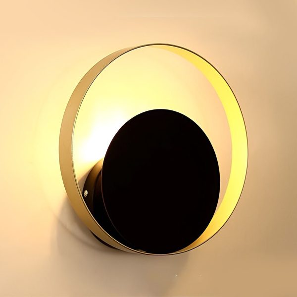 Nordic Minimalist LED Sconce Creative Round Wall Lamp Wall Sconces Wall Lights for Bedroom - Image 6