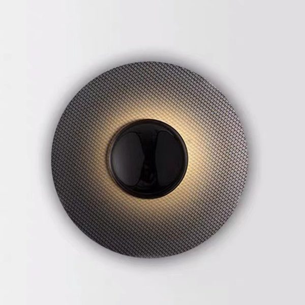 Nordic Minimalist Round Background Decorative LED Wall Lamp for Living Room Bedside - Image 6