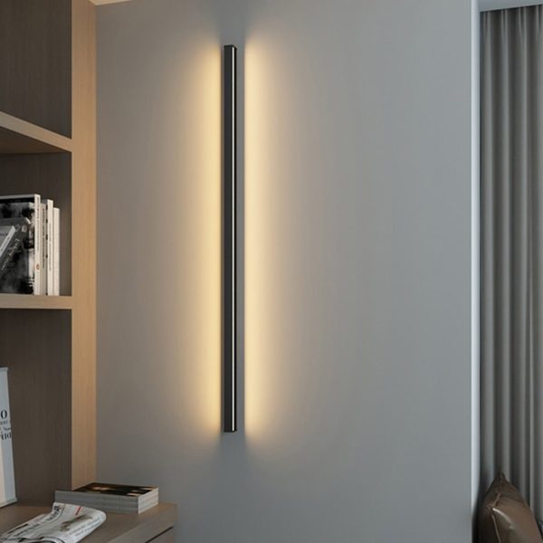 Nordic Minimalist Stepless Dimming Background Corner Atmosphere Wall Lamp - Image 3