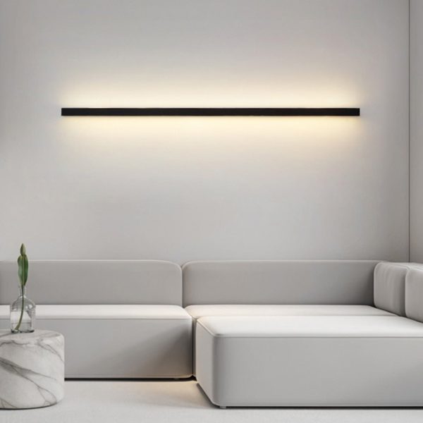 Nordic Minimalist Stepless Dimming Background Corner Atmosphere Wall Lamp - Image 4