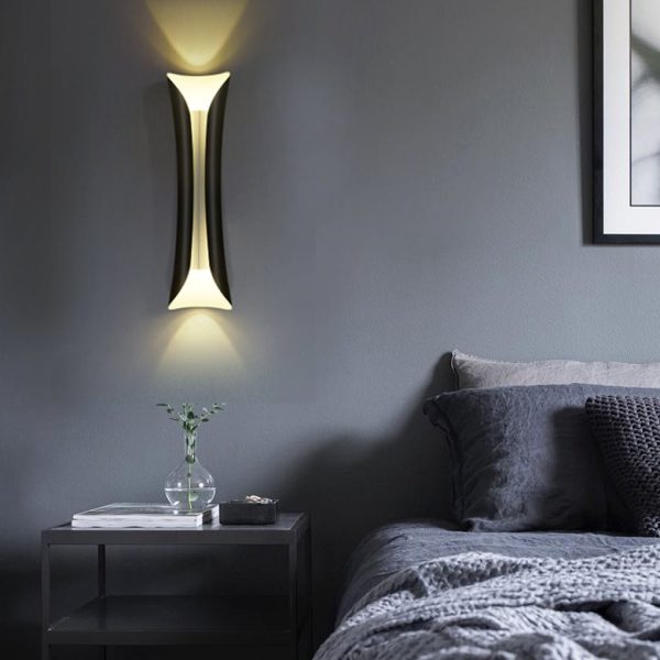 Nordic Minimalist Strip LED Wall Sconces Atmosphere Decorative Lighting for Bedside Corridor - Image 3