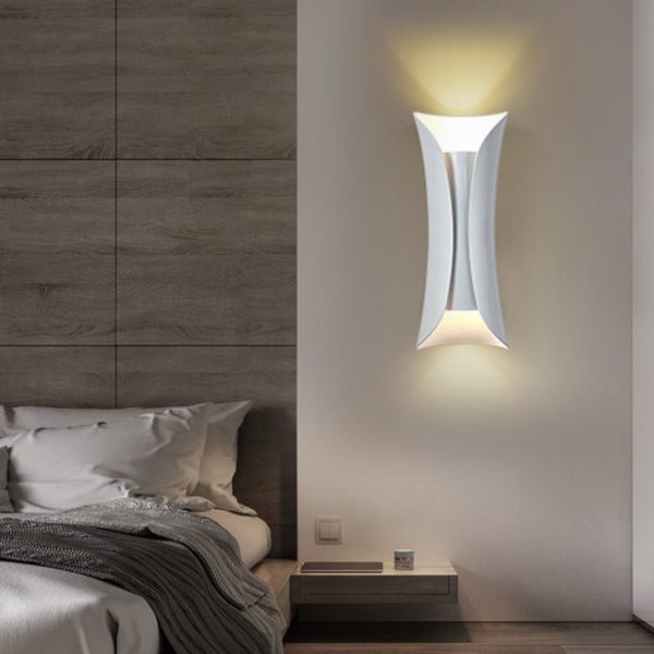Nordic Minimalist Strip LED Wall Sconces Atmosphere Decorative Lighting for Bedside Corridor - Image 2