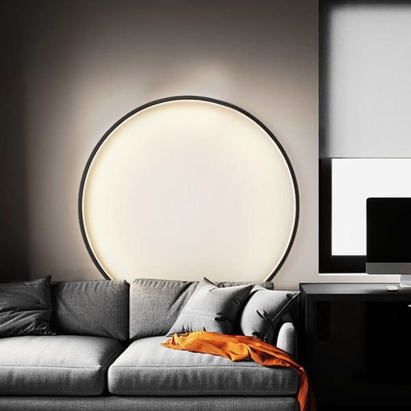 Nordic Minimalist Wiring Free Trichromatic Dimming Creative Atmosphere Wall Lamp - Image 7