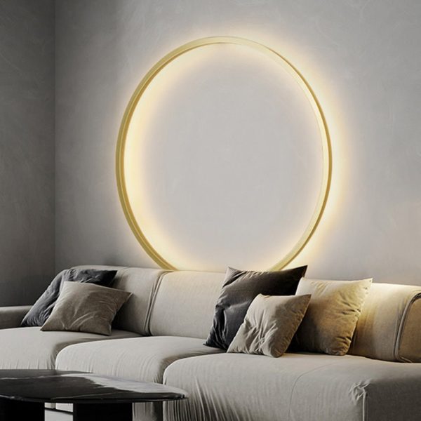 Nordic Minimalist Wiring Free Trichromatic Dimming Creative Atmosphere Wall Lamp - Image 10