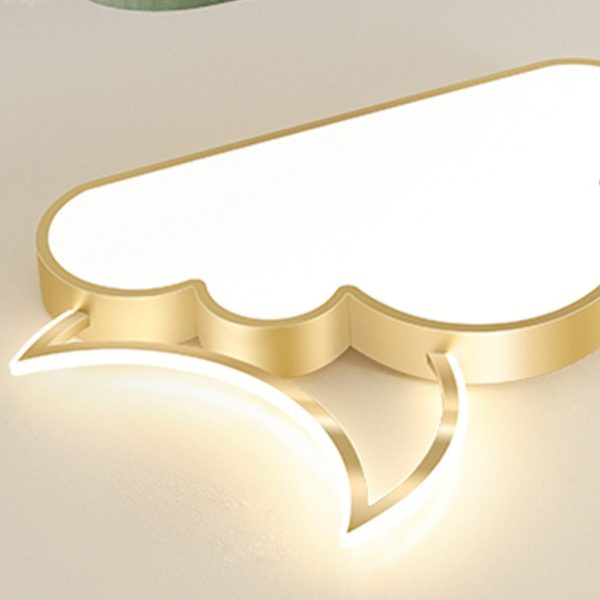 Nordic Modern Cartoon Cloud LED Flush Mount Ceiling Light Creative Kids Room and Bedroom Lighting - Image 11