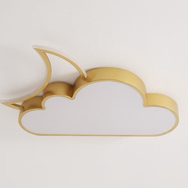 Nordic Modern Cartoon Cloud LED Flush Mount Ceiling Light Creative Kids Room and Bedroom Lighting - Image 10