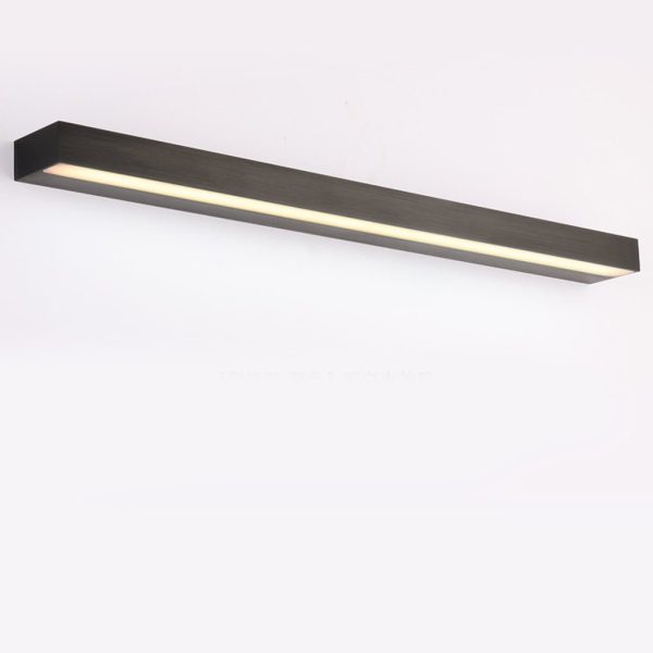 20''/24''/28'' Rectangle LED Bathroom Vanity Light with Downlight Design - Image 9