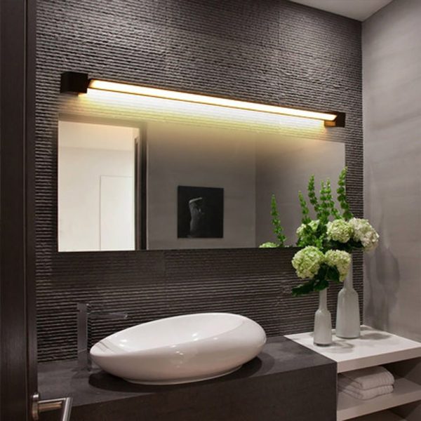 Nordic Ultra-thin Long Strip LED Bedside Background Wall Rotatable Wall Lamp - Image 8