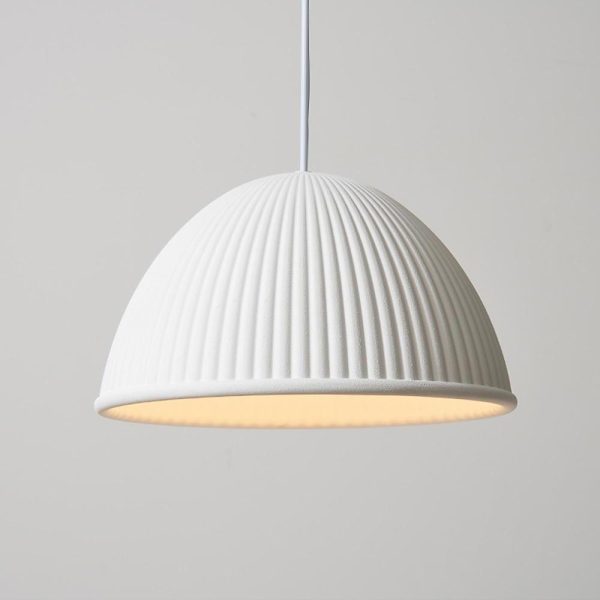 Artistic Bowl Modern Pendant Lighting for Kitchen Island Metal Resin Pendant Light - Image 6
