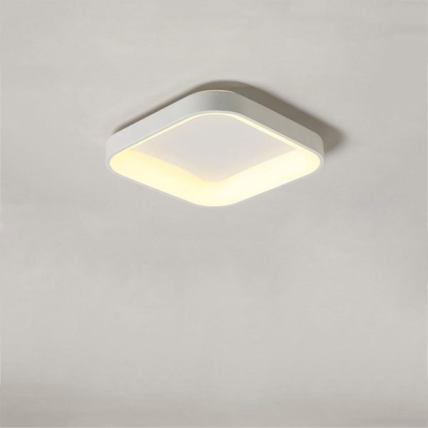 Square Shaped Modern LED Flush Mount Ceiling Light for Bedroom - Image 5