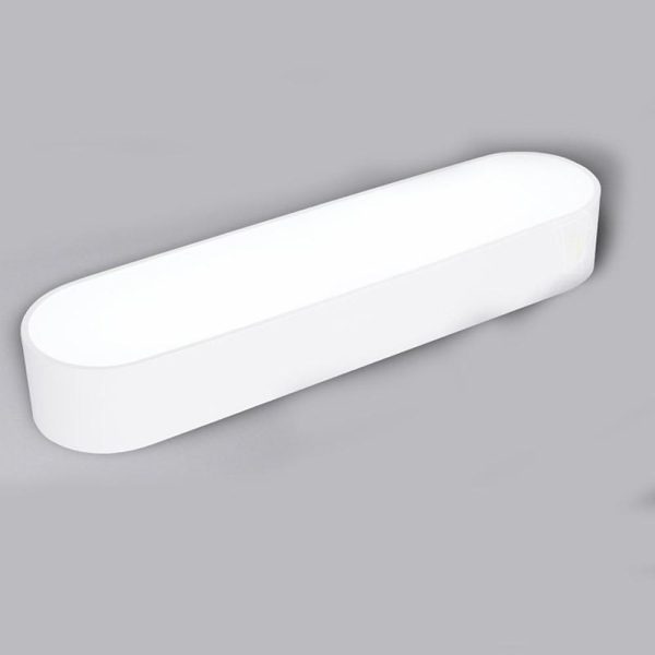26'' Compact Modern Acrylic Flush Mount Ceiling Light with Integrated Light Bulb - Image 5