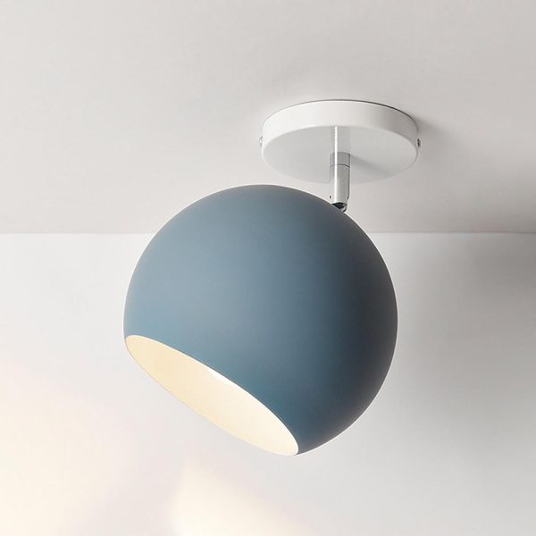 3 Overlapping Ovals LED Ceiling Light Flush Mount Metal Light - Image 5