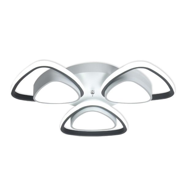 Unique Geometric LED Flush Mount Ceiling Light for Hallway Entryway - Image 4