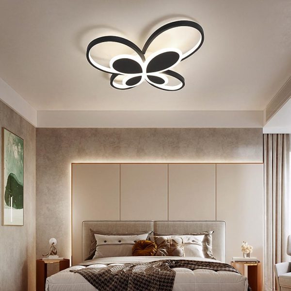 Cluster Dimmable Butterfly LED Flush Mount Ceiling Light for Baby Kids - Image 5