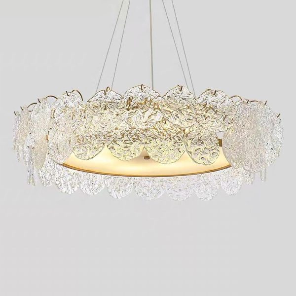 Shell Chandeliers Glass Acrylic LED Kitchen Dining Room Lighting Ceiling Light - Image 11