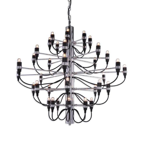 Creative 50-Light Electroplated Candlestick Design Modern Chandeliers - Image 9