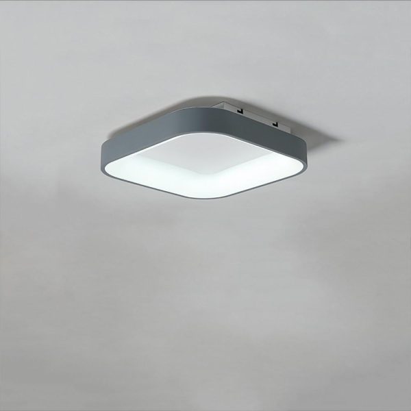 Square Shaped Modern LED Flush Mount Ceiling Light for Bedroom - Image 3