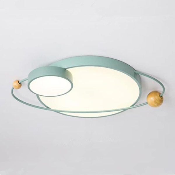 Circle Globes Flush Mount Ceiling Light LED Dimmable Light - Image 5
