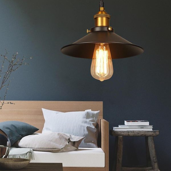 Adjustable Industrial Metal Stylish Cone-Shaped Pendant Lighting - Image 3