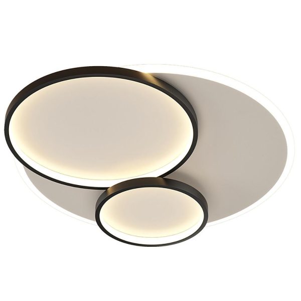 3 Circles Metal Modern Style Design Flush Mount Lighting LED Bedroom Ceiling Lights - Image 6