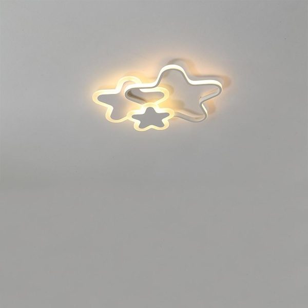 Triple Star Flush Mount Light LED Ceiling Light for Baby Kids Lighting - Image 9