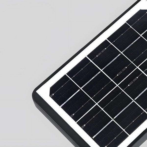 Outdoor Black LED Solar Wall Lights - Image 4