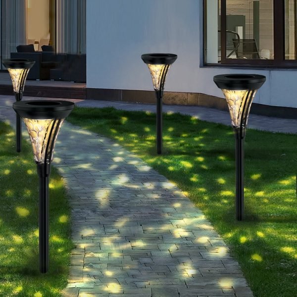 Outdoor Solar Post Lights LED Garden Lights Pathway Lights Landscape Lighting