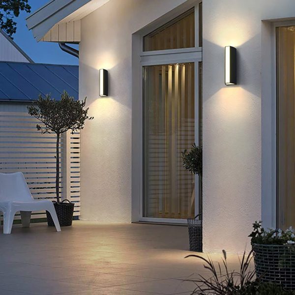 Outdoor Waterproof LED Exterior Wall Lights for Courtyard Garden Fence Decorative - Image 4