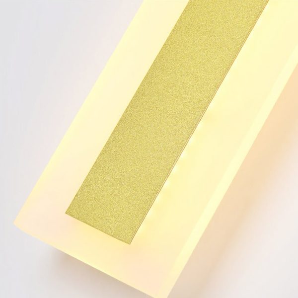 Outdoor Waterproof Rust-proof Minimalist Strip LED Wall Sconces Garden Light - Image 13
