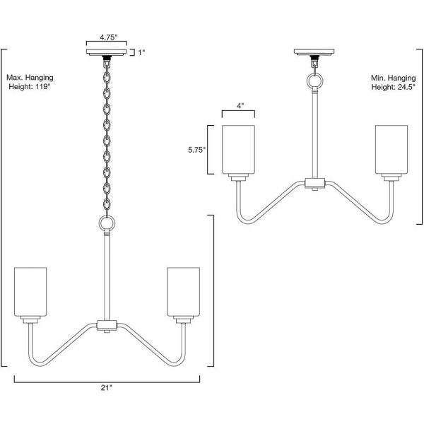 5-light Candelabra Design Electroplated Glass Modern Chandeliers - Image 8