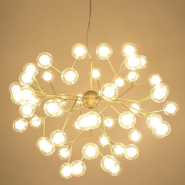 45 Lights Cluster Branches Design Glass LED Modern Chandelier Pendant Lights - Image 8
