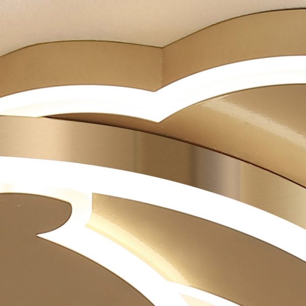 Personalized Creative Romantic Three Color Adjustable LED Dolphin Ceiling Lamp - Image 11