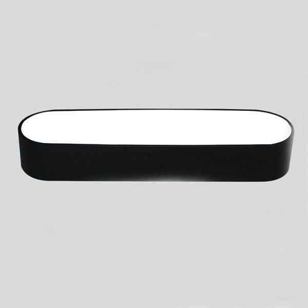 26'' Compact Modern Acrylic Flush Mount Ceiling Light with Integrated Light Bulb - Image 3