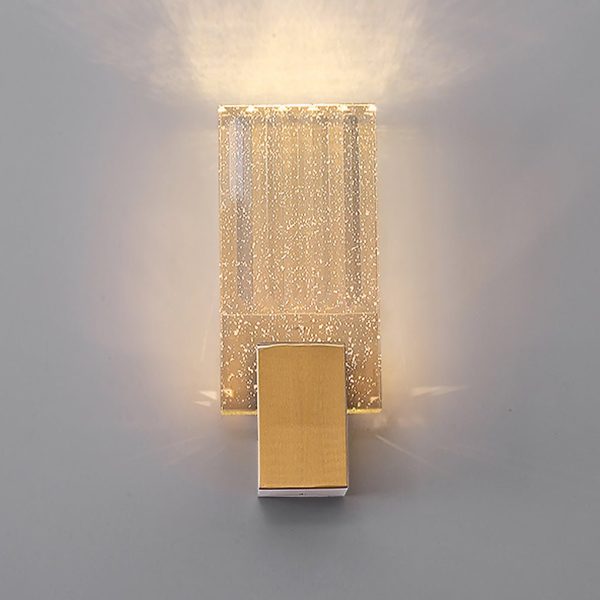 Postmodern Minimalist Aisle Staircase Bedside LED Crystal Wall Sconces - Image 8