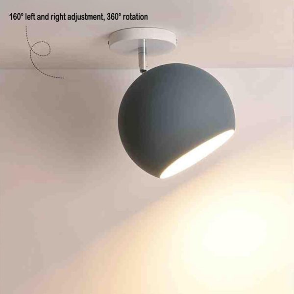 3 Overlapping Ovals LED Ceiling Light Flush Mount Metal Light - Image 7