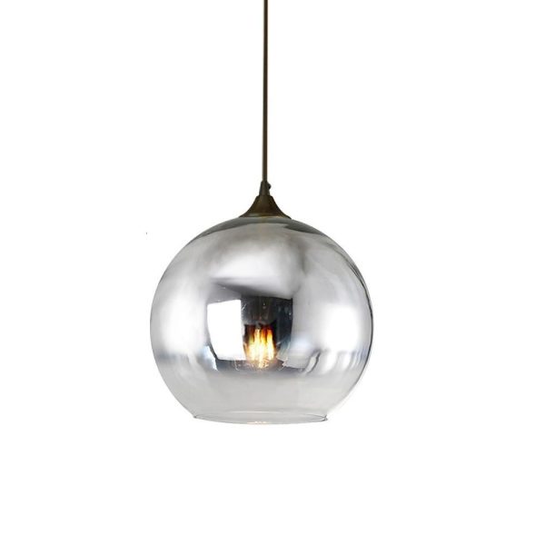 Globe Design Industrial Pendant Lighting Modern Glass LED Kitchen Lighting Dining Room Lighting Ceiling Light - Image 12