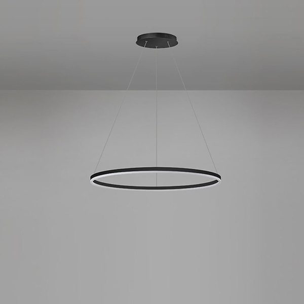 Circle LED Modern Chandelier Pendant Light Hanging Lamp Island Lights - Image 15