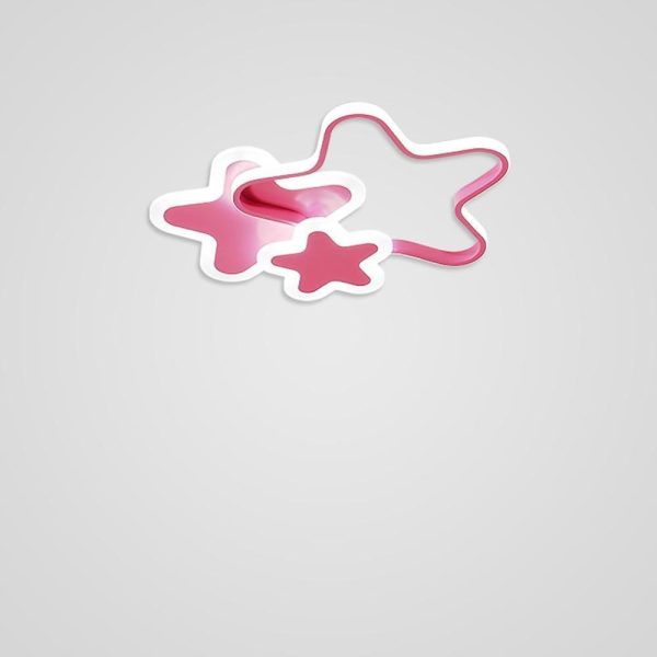 Triple Star Flush Mount Light LED Ceiling Light for Baby Kids Lighting - Image 2