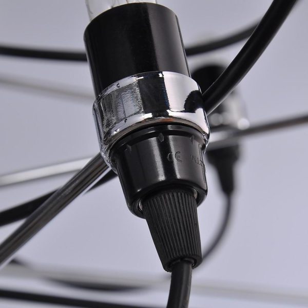 Creative 50-Light Electroplated Candlestick Design Modern Chandeliers - Image 10
