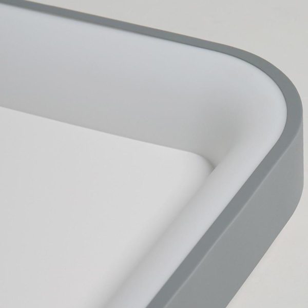 Square Shaped Modern LED Flush Mount Ceiling Light for Bedroom - Image 10