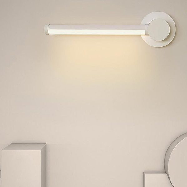 Rectangular Shaped Thin Long Style Wall Sconces with Aluminum Acrylic Design - Image 3