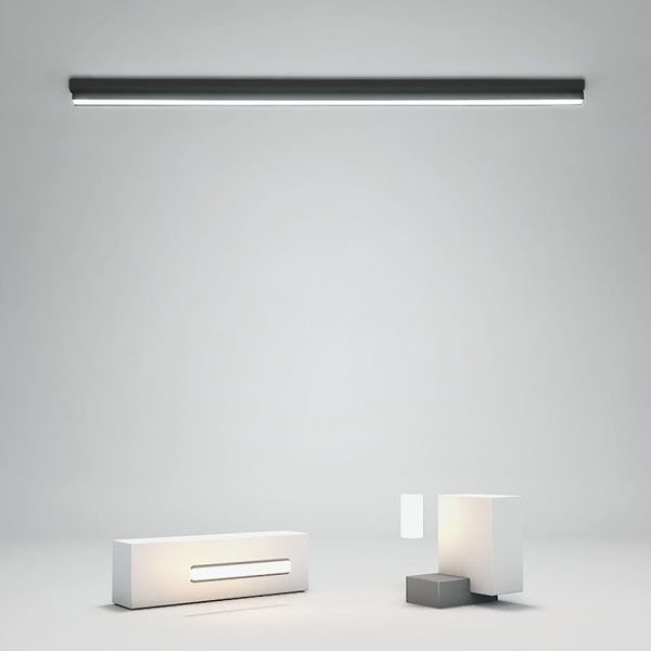 Rectangular Thin Long Strip Flush Mount LED light fixture Wall Light Fixture - Image 2