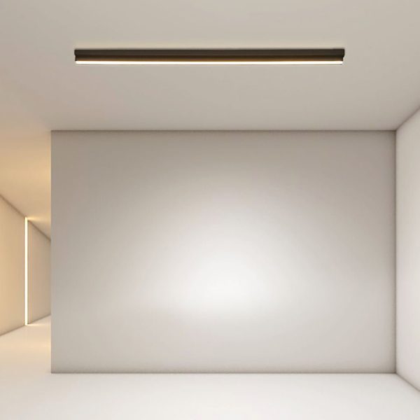 Rectangular Thin Long Strip Flush Mount LED light fixture Wall Light Fixture - Image 3