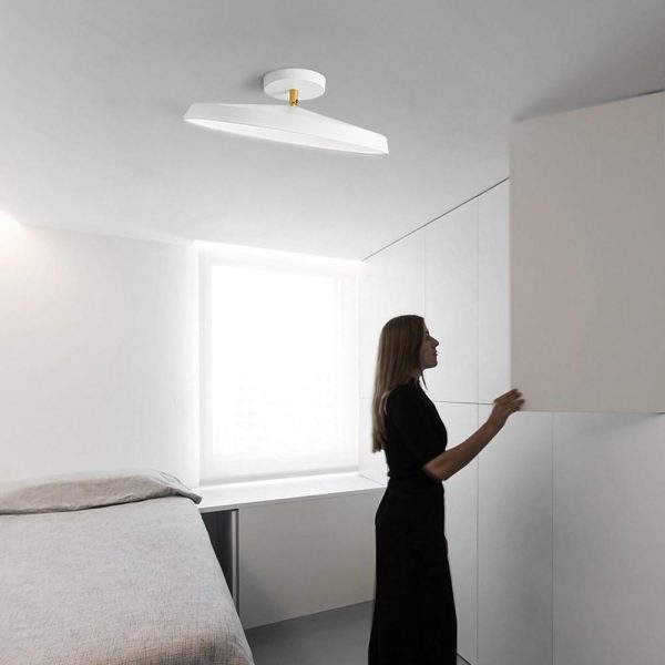Adjustable Circular LED Nordic Ceiling Lights Flush Mount Lighting - Image 2