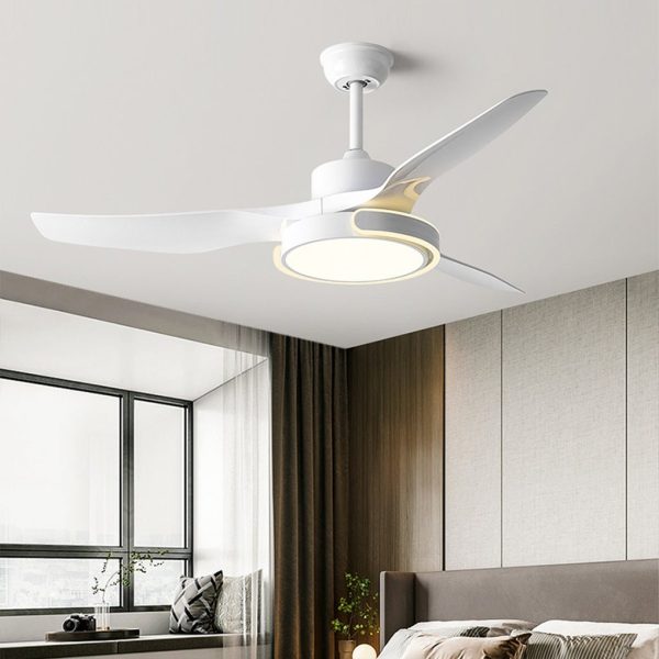 Remote Control Variable Frequency Dimming Integrated Ceiling Fan Light Supports Forward and Reverse - Image 6