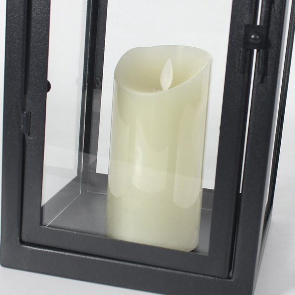 Glass Candle Holder DC 5V LED Black Modern Portable Outdoor Floor Llights - Image 13