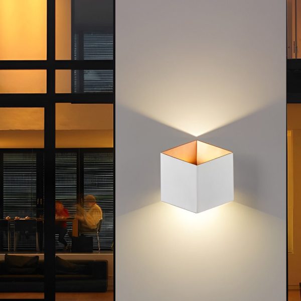 Square Waterproof up and down Lighting LED Modern Outdoor Wall Lights - Image 3